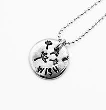 Load image into Gallery viewer, Hand Stamped Pebble Stone Necklace