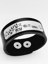 Load image into Gallery viewer, Leather Statement Cuff - BEE-YOU-TIFUL