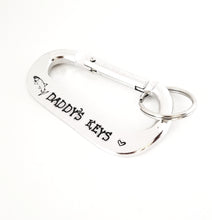 Load image into Gallery viewer, Carabiner - Daddy's Keys (Fish)