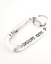 Load image into Gallery viewer, Carabiner - Daddy's Keys