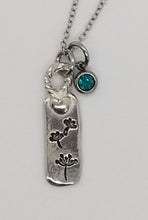 Load image into Gallery viewer, Dandelion Twisted Drop Necklace