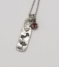 Load image into Gallery viewer, Dandelion Twisted Drop Necklace