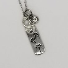 Load image into Gallery viewer, Dandelion Twisted Drop Necklace