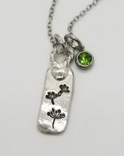 Load image into Gallery viewer, Dandelion Twisted Drop Necklace