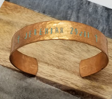 Load image into Gallery viewer, Jeremiah 29:11 Scripture Cuff