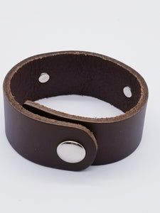 Leather Statement Cuff - Live Love Cheer