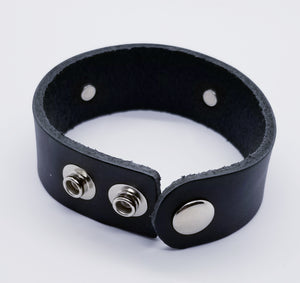 Leather Statement Cuff - She Believed She Could