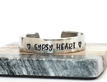 Load image into Gallery viewer, Gypsy Heart Cuff
