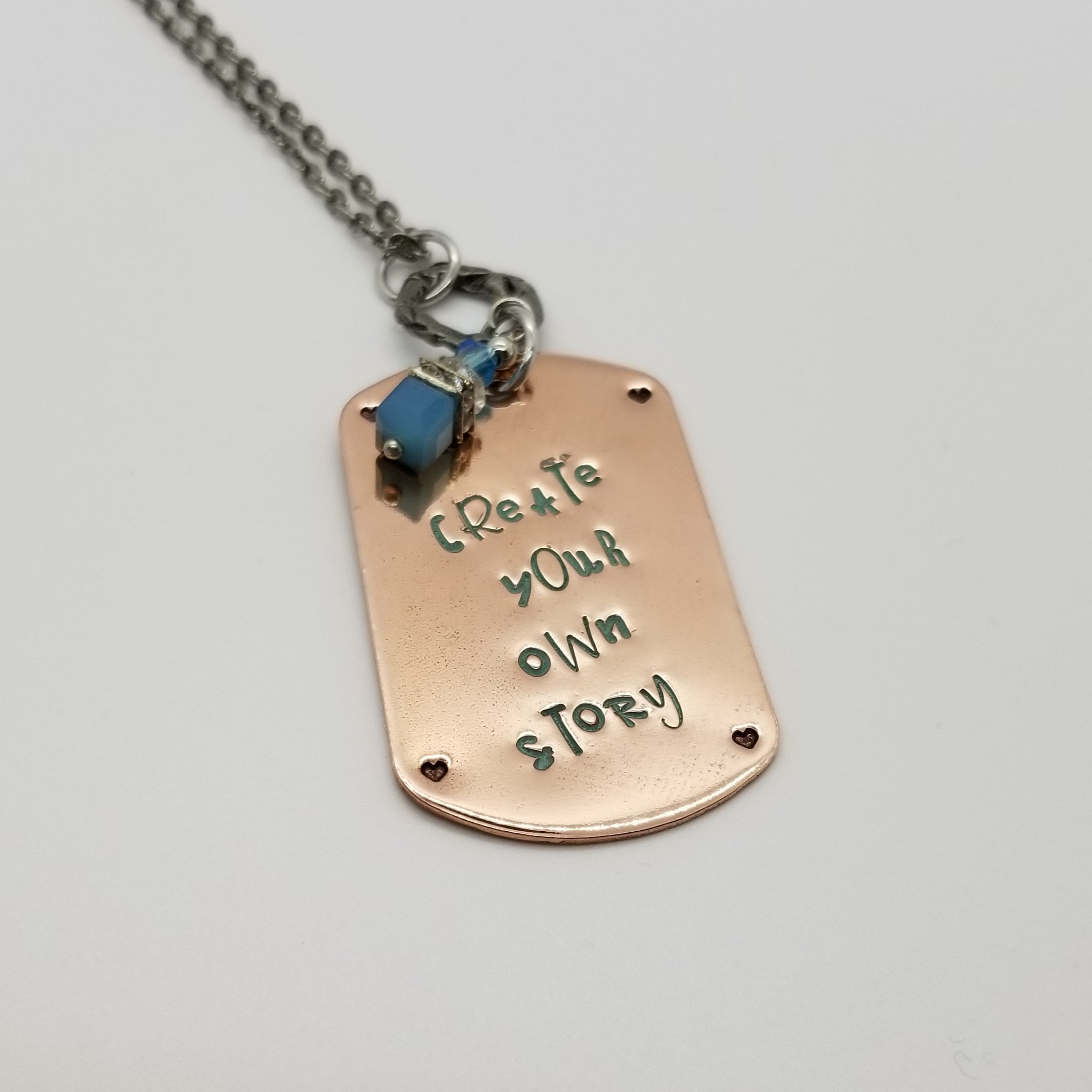 Design your own dog tag clearance necklace