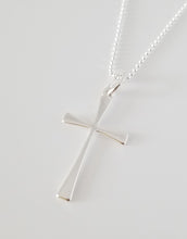 Load image into Gallery viewer, Sterling Cross Necklace
