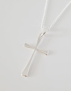 Sterling Cross Necklace