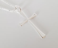 Load image into Gallery viewer, Sterling Cross Necklace
