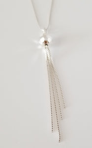 Sterling Tassle Necklace