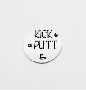 Kick Putt Golf Marker