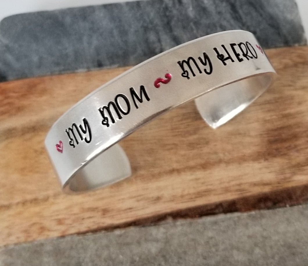 My Mom - My Hero Cuff