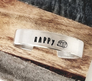 Happy Camper Cuff