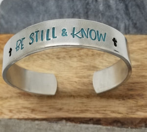 Be Still & Know Cuff