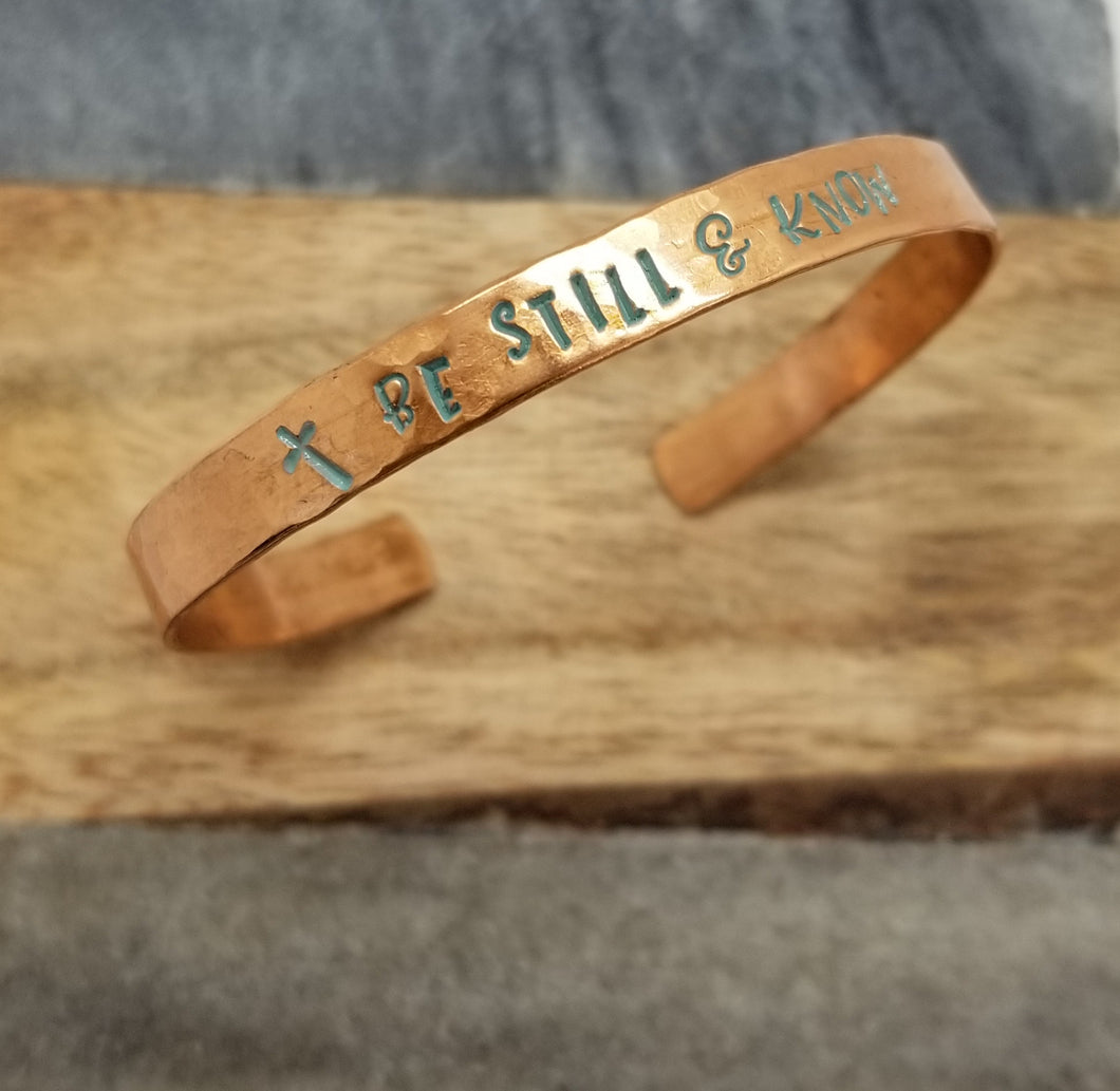 Be Still & Know Cuff