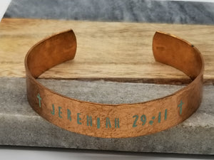 Jeremiah 29:11 Scripture Cuff