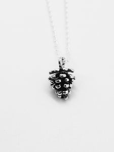 Sterling Pine Cone Necklace