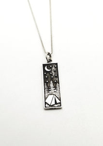 Sterling Camp Necklace