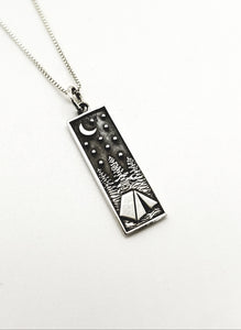 Sterling Camp Necklace