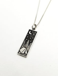 Sterling Camp Necklace