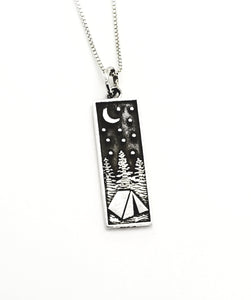 Sterling Camp Necklace