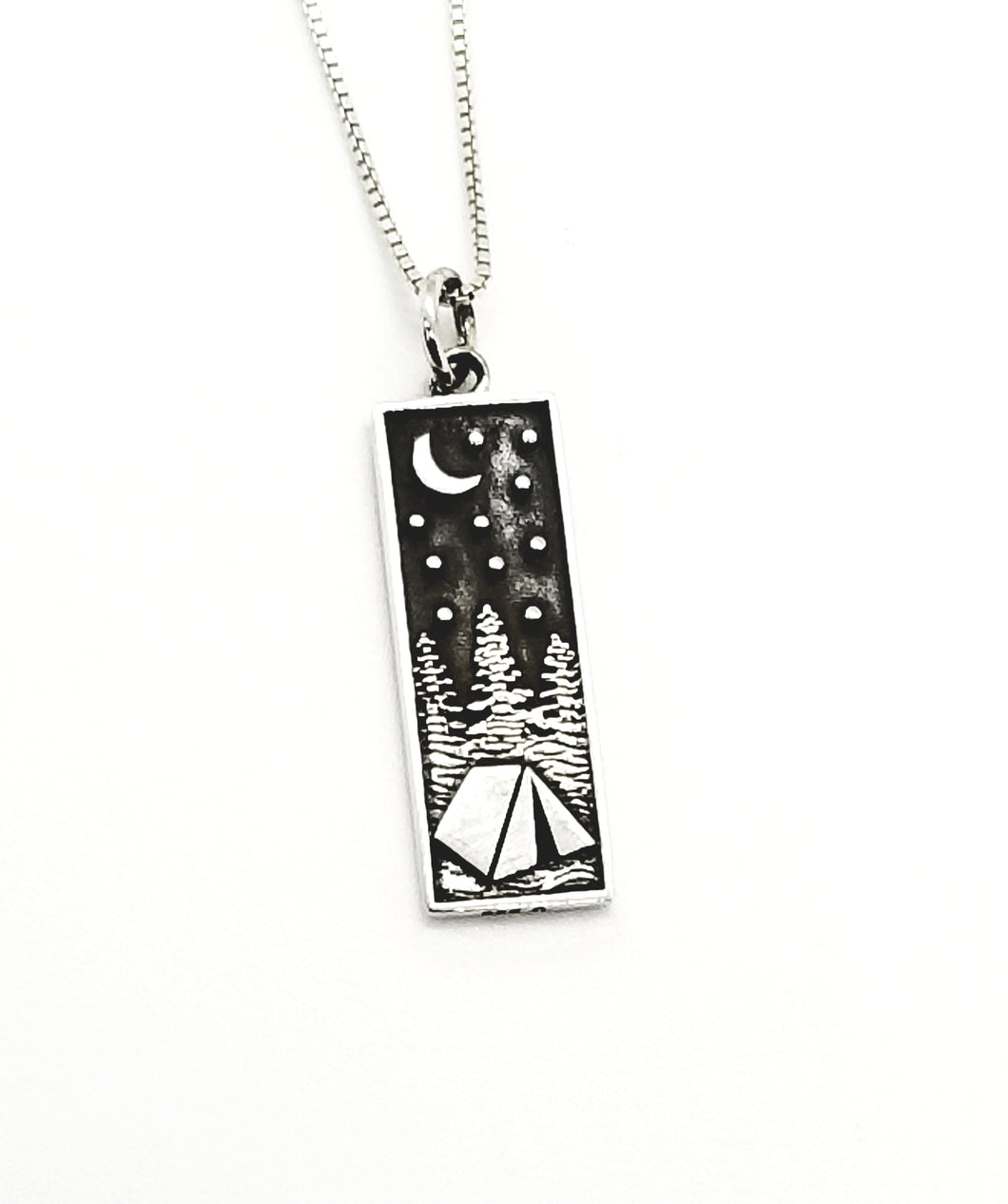 Sterling Camp Necklace